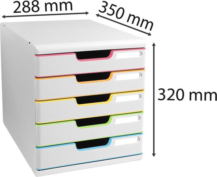 Produktbild Exacompta Modulierbar Schubladenboxen (A4+)