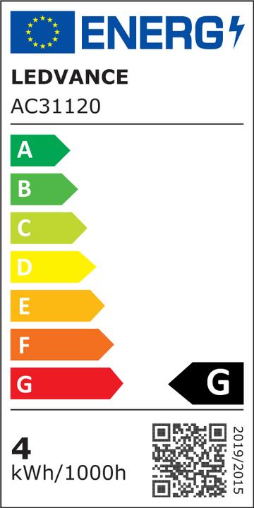 Energy Label Osram Led Retrofit Rgbw Lamps With Remote Control (E14, 25 W, 250 lm, 1 x, G)