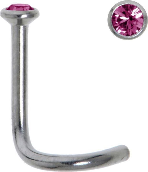 Image du produit Bijouteria Piercing nez (Acier inoxydable, Cristallin)