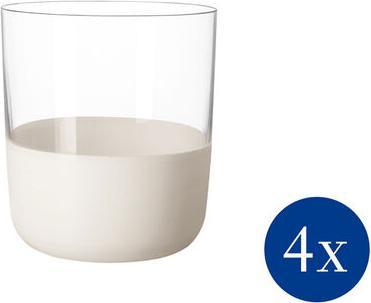 Actual product image Villeroy & Boch Whisky Tumbler, Set 4 pcs Manufacture Rock blanc (2.50 dl, 4 x, Whisky glass)