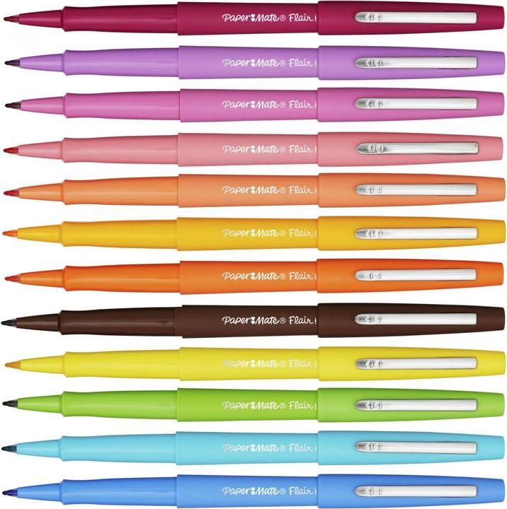 Produktbild Paper Mate Flair (Mehrfarbig, 12 x)