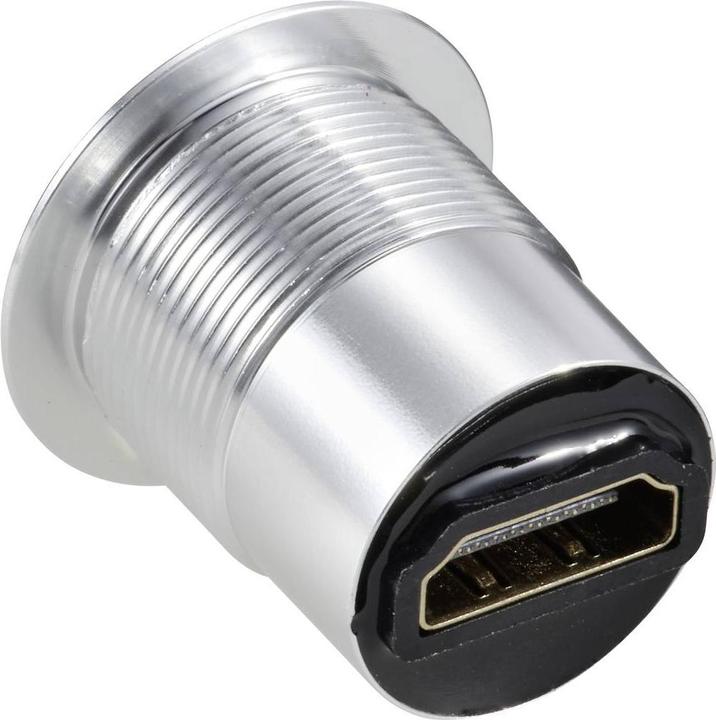 Image du produit Tru Components TC-11980452 Adaptateur de panneau HDMI femelle HDMI femelle - HDMI femelle S (HDMI)