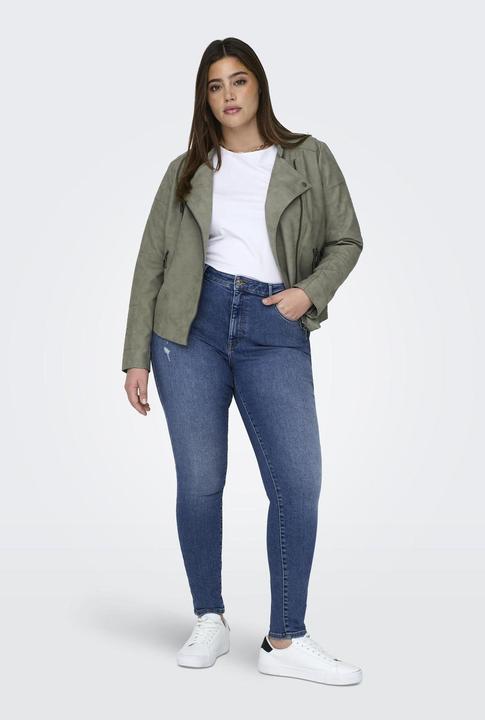 Produktbild Only CARICONIC Hohe Taille Skinny Fit Jeans Skinny Jeans (46)
