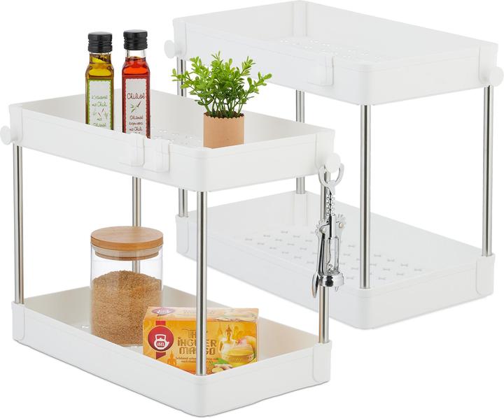Productafbeelding Relaxdays 2x plank voor onder de gootsteen