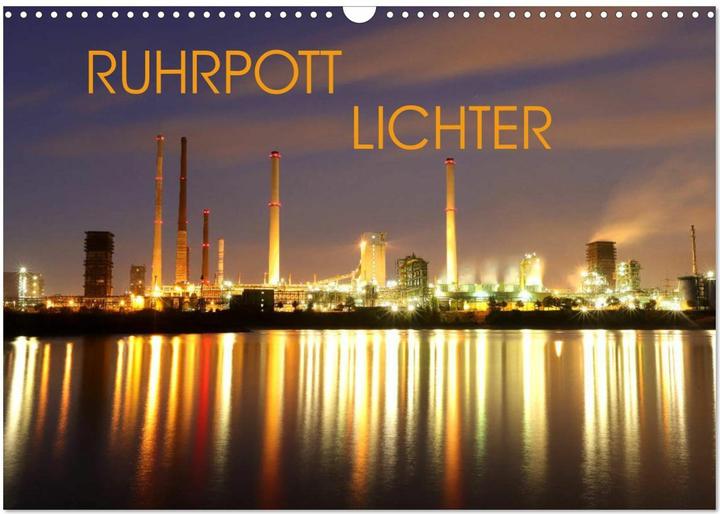 Actual product image RUHRPOTT LICHTER (Wandkalender 2025 DIN A3 quer), Monatskalender (A3, German)