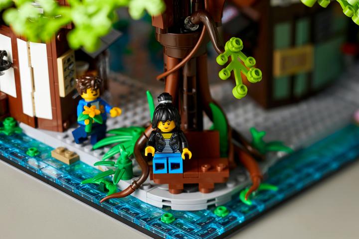 Actual product image LEGO Die Gärten von NINJAGO City (71741, LEGO Ninjago, LEGO Rare Sets)