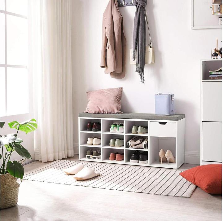 Actual product image Vasagle Shoe bench (104 x 30.5 x 48 cm)
