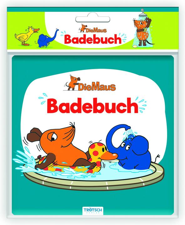 Produktbild Badebuch "Die Maus" wasserfest (Deutsch, Trötsch Verlag, 2021)