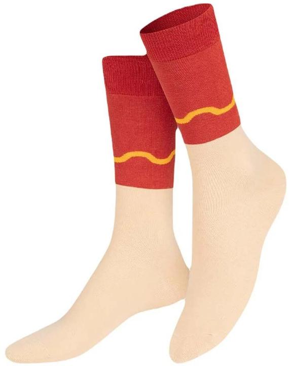Produktbild Eat My Socks Hot Dog Socken (Einzelpack, One Size)