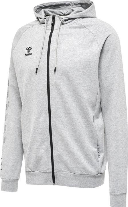 hummel Hmlmove Grid Cotton Zip Hoodie
