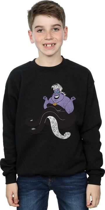 Actual product image Disney Boys The Little Mermaid Classic Ursula Sweatshirt (152, 158)