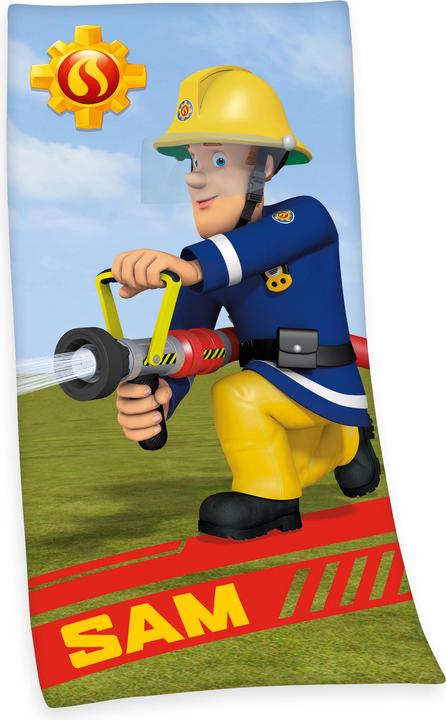 Immagine prodotto Herding Asciugamano da bagno Fireman Sam (75 x 150 cm)