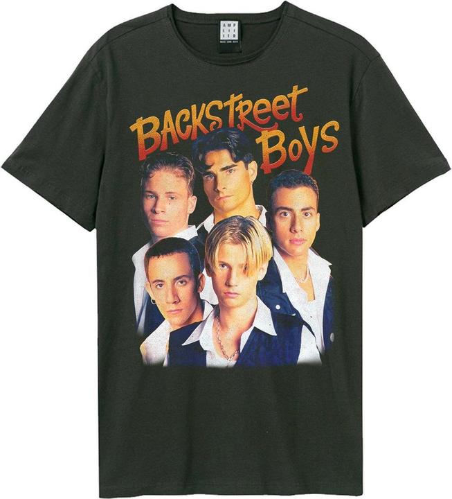 Actual product image Amplified Unisex Adult Early Days Backstreet Boys T-Shirt (XL)