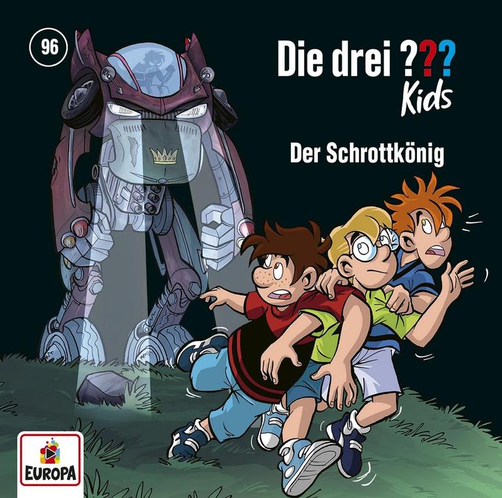 Actual product image The three DREI FRAGEZEICHEN Kids 96 - The Scrap King (Ulf Blanck, German)