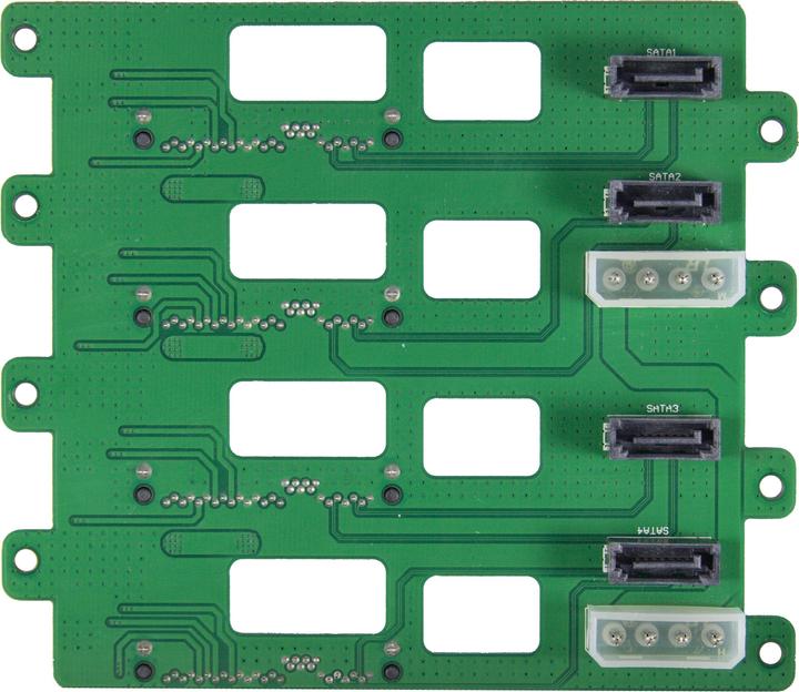 Actual product image Intertech Inter-Tech 48.3cm IPC 3U-3508 3HE STORAGE o.PSU