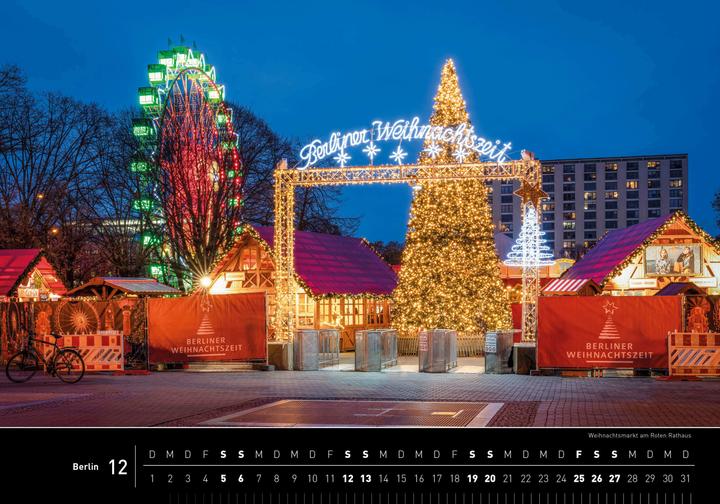 Image du produit Calendrier Berlin Premium 2026 (50 x 35 cm, Couverture rigide, Allemand)