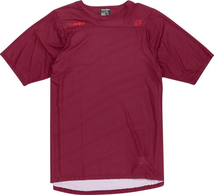 Troy Lee Designs Skyline Air SS Jersey, Mono, oxblood, M (M)
