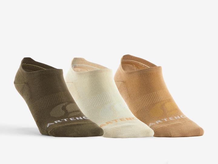 Image du produit Artengo Tennissocken RS 160 Low 3er Pack braun/beige (39, 42)