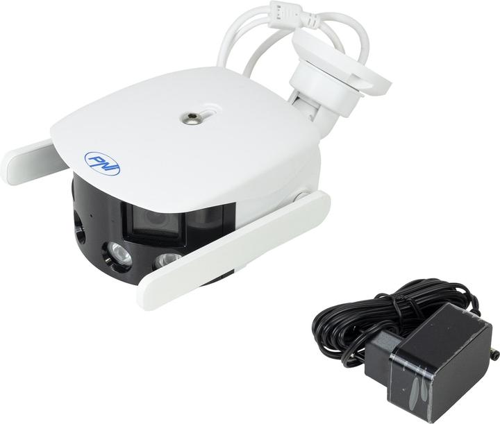 Produktbild PNI Videoüberwachungskamera IP590, kabellos, mit IP, Doppelobjektiv, 2 x 2 MP, 180 Grad, Micro-SD-Ka