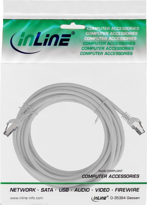 Produktbild InLine Patchkabel (S/FTP, CAT8.1, 7.50 m)