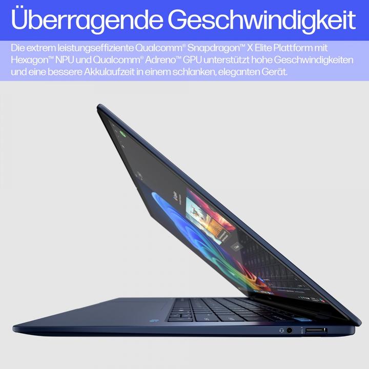 Produktbild HP EliteBook Ultra G1q (14", Snapdragon X Elite X1E-78-100, 16 GB, 512 GB, DE)