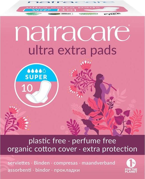 Natracare Ultra Extra (10 x, Damenbinden)
