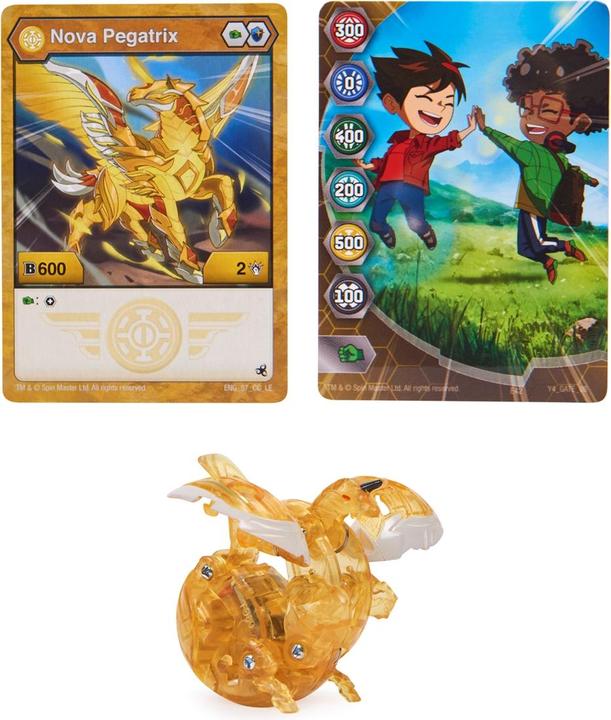 Actual product image Bakugan BTB Legends Collection 4 Pack S5