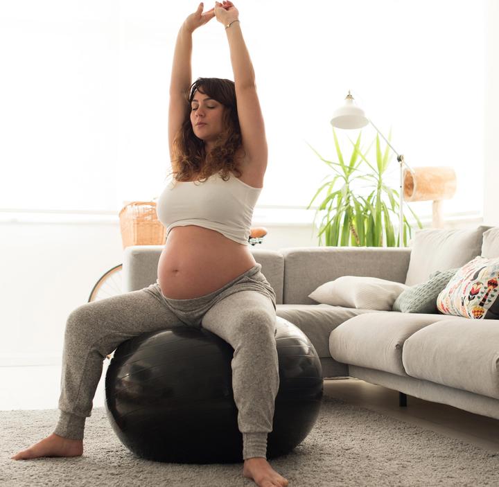 Produktbild Relaxdays Gymnastikball