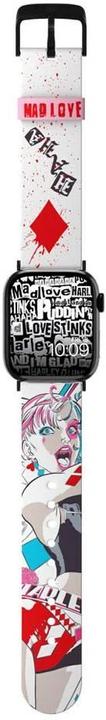 Image du produit Moby Fox Bracelet Smartwatch Harley Quinn Mad Love 22 mm (22 mm, Silicone, Acier inoxydable, Montre Apple)