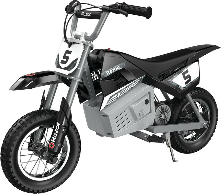 Razor Motor MX350 Dirt - Black Stickers (24 V)
