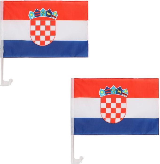 Produktbild FT Autofahne Kroatien 30x46cm