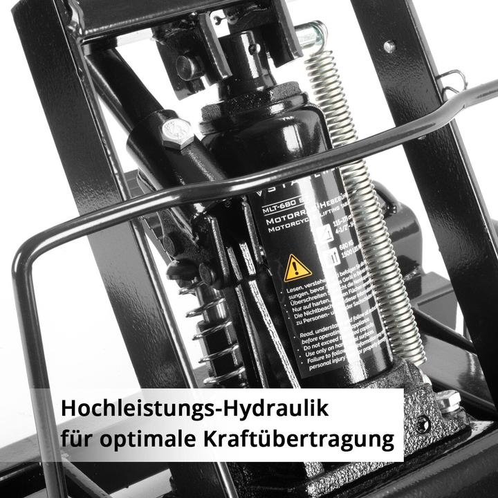 Produktbild Stahlwerk Motorrad-Hebebühne MLT-680 ST 680 kg Tragkraft 115-375 mm Hubbereich