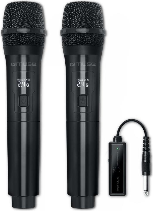 Produktbild Muse Sonstiges Computerzubehör | Pack 2 drahtlose Mikrofone | MC-50 WI | Schwarz