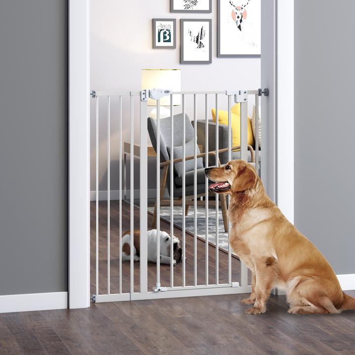 Immagine prodotto PawHut Protezione della porta con doppia serratura (74 cm)