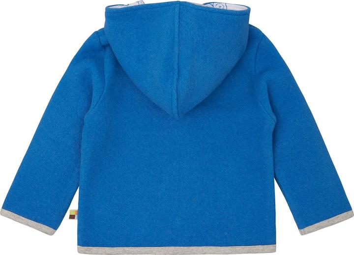 Actual product image loud + proud Wool fleece jacket with hood (62)