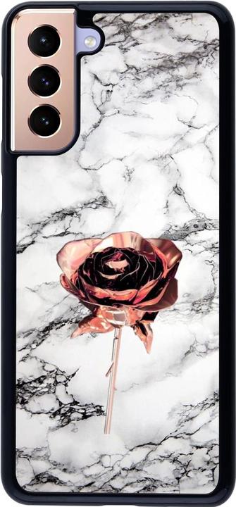 Produktbild PhoneLook Hülle Marble Rose Gold (Samsung Galaxy S21+ 5G)