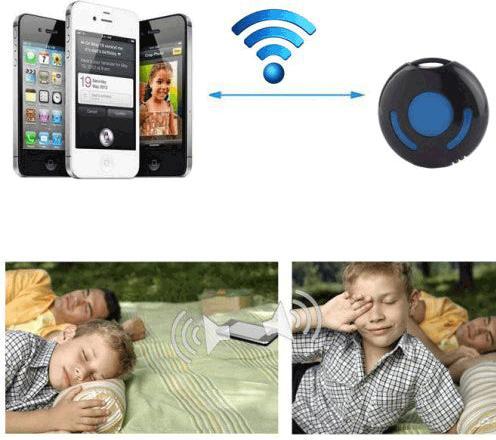 Actual product image Hermex HAVIR Bluetooth Anti-Lost for Apple - Black (iOS)