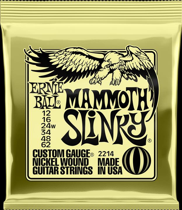 Immagine prodotto Ernie Ball Mammut Slinky (6 x, Chitarra elettrica, 0.06")