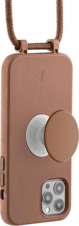 Actual product image Just Elegance JE PopGrip Case f. iPhone 12 Pro Max 6,7? (Brown Sugar AW/SS (Apple iPhone 12 Pro Max)