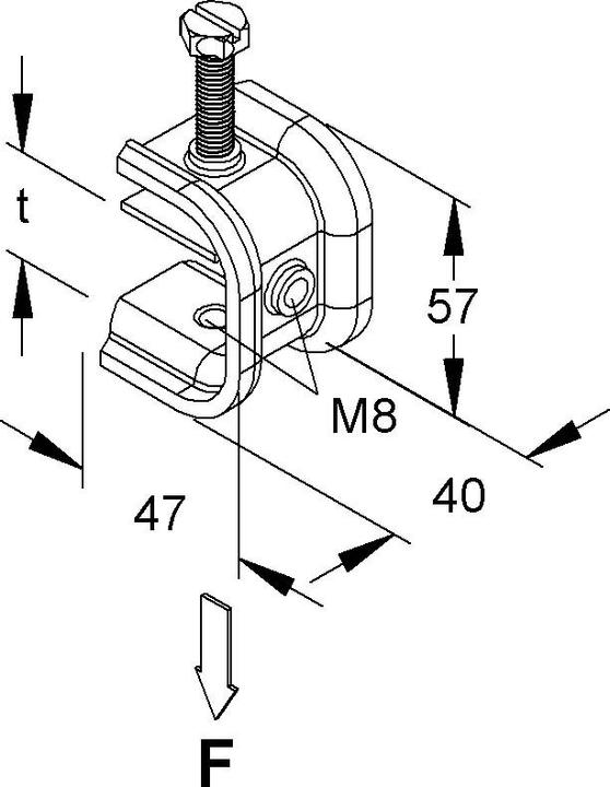 Produktbild Niedax Profilklemme
