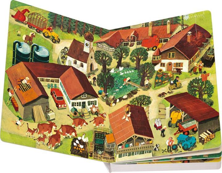 Produktbild Ravensburger Mein Wimmelbuch: Bei uns im Dorf (Deutsch, Ali Mitgutsch, 2023)
