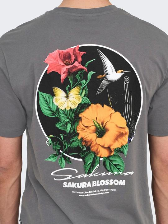 Produktbild Only & Sons Onskeane Rlx Ss Print Tee Noos (M)