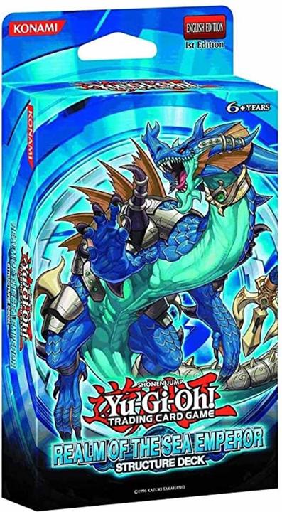 Image du produit Yu-Gi-Oh Structure Deck : Royaume de l'Empereur des Mers -! (Anglais, Pont)