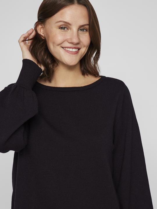 Actual product image Vila U-boat neck knitted jumper (S)