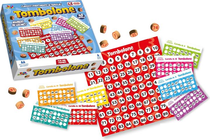 Produktbild Garden Lights Tombola 48 Cards With Wooden Numbers