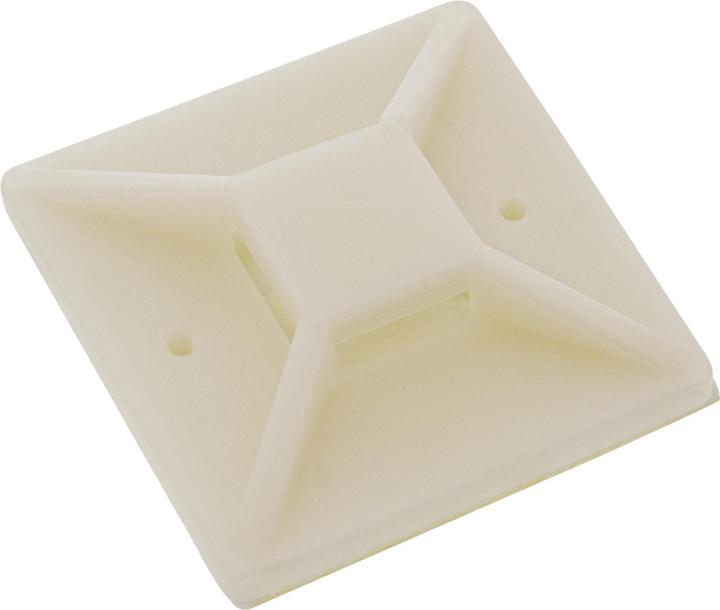 Produktbild InLine Befestigungssockel für Kabelbinder (Befestigungsschlaufen, 25 mm, 10 Stk.)