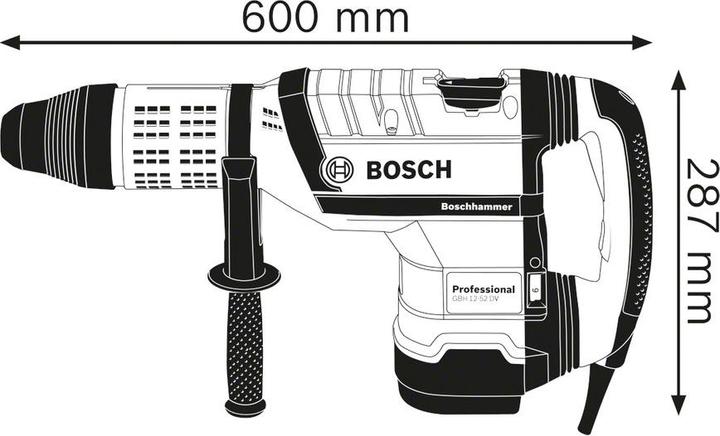 Immagine prodotto Bosch Professional Gbh 12-52 Dv (Corrente elettrica)