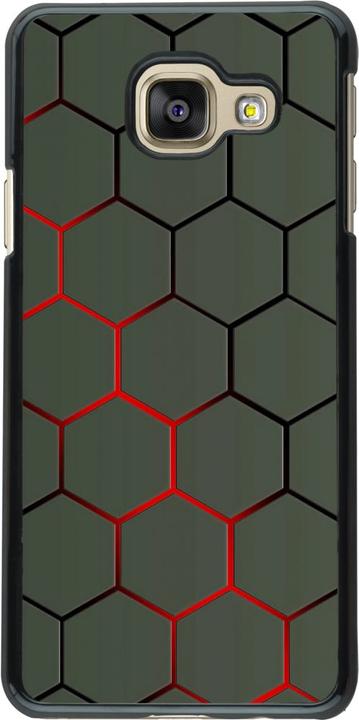 Image du produit PhoneLook Coque Geometric Line red (Samsung Galaxy A3 (2016))