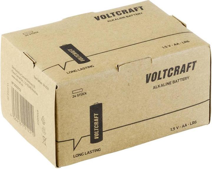 Produktbild Voltcraft LR06 Mignon AA (24 Stk., AA, 3000 mAh)