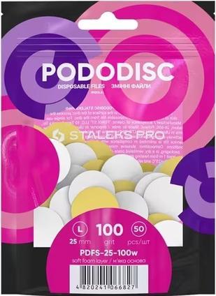 Produktbild Staleks Pro L White Refill Nail File for Pedicure Disc 100